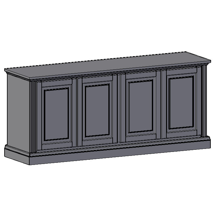 Solid Wood Furniture: MM Lower Bookcases | Stuart David